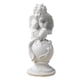 thumbnail image 5 of Estatua de estatuilla de Ángel de resina, obra de arte creativa, escultura bonita coleccionable, artesanías decorativas para boda, sala de estar, manos en la barbilla Gloria Escultura de estatuilla de ángel, 5 of 9