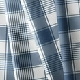 thumbnail image 4 of Buffalo Plaid Oval Tablecloth 60x84 Inch, Blue and White Country Tablecloth Classic Rustic Polyester Waterproof Tablecloth for Farmhouse Kitchen Decor/Indoor and Outdoor Tables/Parties/Picnics, 4 of 5