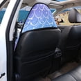 thumbnail image 5 of FUIALDOLG Car Seat Towel Cover, Compatible with Van Bucket Seat, Terry Cloth Car Seat Cover for Cars, Microfiber Non Slip Car Seat Protector, Gradient Mermaid Tail, 5 of 7