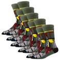 thumbnail image 2 of Medias Largas SockStarWar12 5 Pares 6.5-10.5US Boba Fett Calcetines Tubo Medio Algodón., 2 of 2