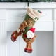 thumbnail image 3 of Jumbo Christmas Stockings Santa Snowman Reindeer Legs Large Holiday Decorations for Fireplace Mantle Tree Hanging Festive Party Gift Bags Family Home Xmas Celebration, 3 of 5