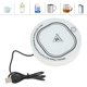 thumbnail image 3 of Calentador de tazas de café, posavasos con termostato inteligente blanco para café caliente, té, leche, vela, cera, almohadilla para calentar tazas, temperatura constante, USB, utilidad inteligente, 3 of 5