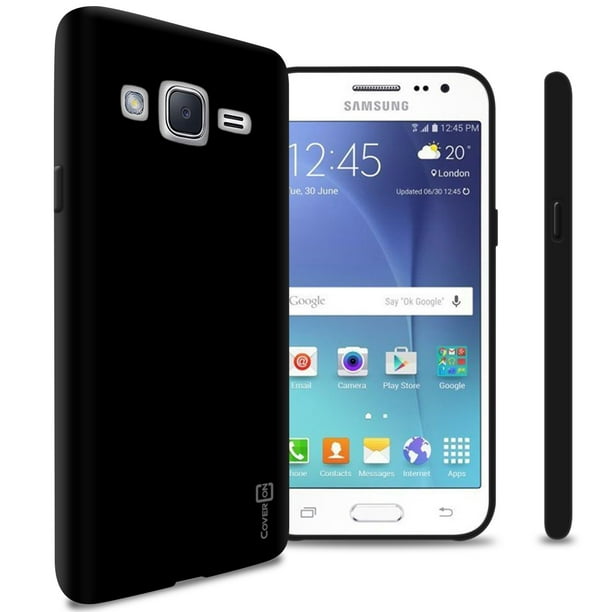 Coveron Samsung Galaxy J2 16 Sm J210 Case Flexguard Series Soft Flexible Slim Fit Tpu Phone Cover Walmart Com