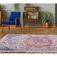 thumbnail image 2 of Ladole Rugs Timeless Collection Orlando Multicolor Traditional Indoor/Outdoor Durable Soft Area Rug Carpet, 4x5 (3'11" x 5'3" , 120cm x 160cm), 2 of 6