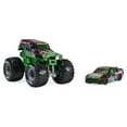 thumbnail image 2 of Monster Jam Grave Digger Truck and Race Car (Walmart Exclusive), 2 of 7