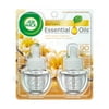 Air Wick Scented Oil 2 Refills, Cold Stone Creamery Vanilla Bean , (2X0.67oz), Air Freshener