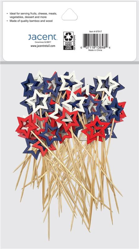 PICKS 75CT AMERICANA- US SOCCER MOTIF