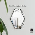 thumbnail image 4 of Umbra Prisma Wall Mirror,Black, 4 of 5