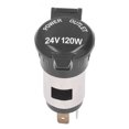 thumbnail image 4 of Lighter Adaptor, Universal 0-24V 120W  Lighter Outlet Solid Heat Resistant With Waterproof Cover For Cars For Boats For Tractors, 4 of 8