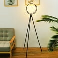 thumbnail image 2 of Eclipse - Contemporary LED Tripod Floor Lamp - Black, 2 of 7