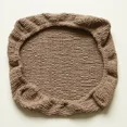 thumbnail image 4 of JHWarmo - Funda para taburete cuadrado de algodón elástico para el hogar, funda protectora para taburete cuadrado para sala de estar, funda protectora contra el polvo para silla de madera, 4 of 5