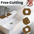 thumbnail image 3 of Xecao Snake Skin for Kitchen Sink Splash Guard Faucet Mat , Faucet Guard & Draining mat, (15" X 5.5" ), 3 of 7