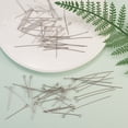 thumbnail image 5 of 304 Stainless Steel Head Pins Eye Pins Stainless Steel Color 6.8x5.2x1.1cm 100pcs/box, 5 of 7