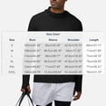 thumbnail image 3 of Maqroz UV Protection Clothing Men UPF 50+ Hooded Long Sleeve Athletic Workout Shirt Lightweight Quick Drying Fishing Hiking Jersey with Thumb Holes, 3 of 9