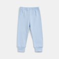 thumbnail image 2 of Odeerbi Kids Girls Soft Cotton Pajama Pants Fall Winter Thermal Sleepwear Bottoms Kids Kids Cute Sweet Elasticity Jogger Pants Long Johns Trousers Leggings Kids Clothes Blue, 2 of 6