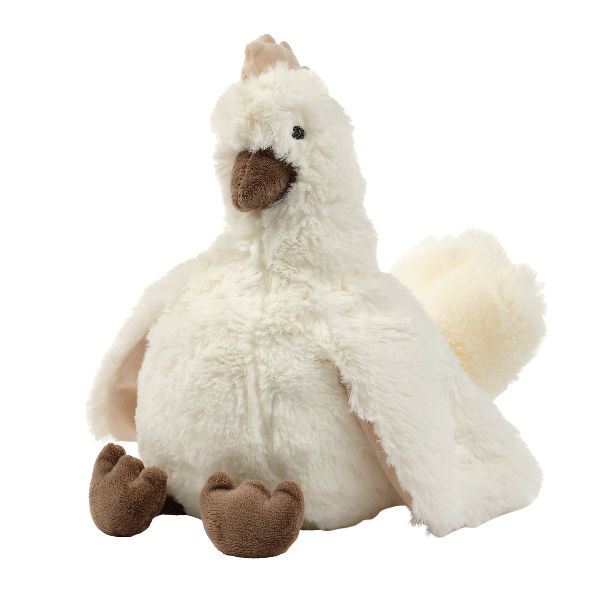 Bedtime Originals Farmyard Friends Plush Chicken Stuffed Animal Toy - Peep