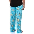 thumbnail image 4 of Pokemon Men's Squirtle #007 Water All Over Print Adult Pajama Pants Sleep Lounge Bottoms, 4 of 6