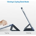 thumbnail image 4 of Supershield Case iPad Pro 11 Slim Stand Hard Back Shell Smart Cover for iPad Pro 11 Inch 4th Generation 2022 /3rd Generation 2021 /2nd Gen 2020 - Blue, 4 of 5