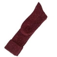 thumbnail image 2 of Lovely Annie Women's Girl's 3 Pairs Stylish Knee High Wool Socks. Lightweight, Cozy, Thick, Warm, Breathable & Absorbent Size 2.5-7 HR157237 (Wine), 2 of 7