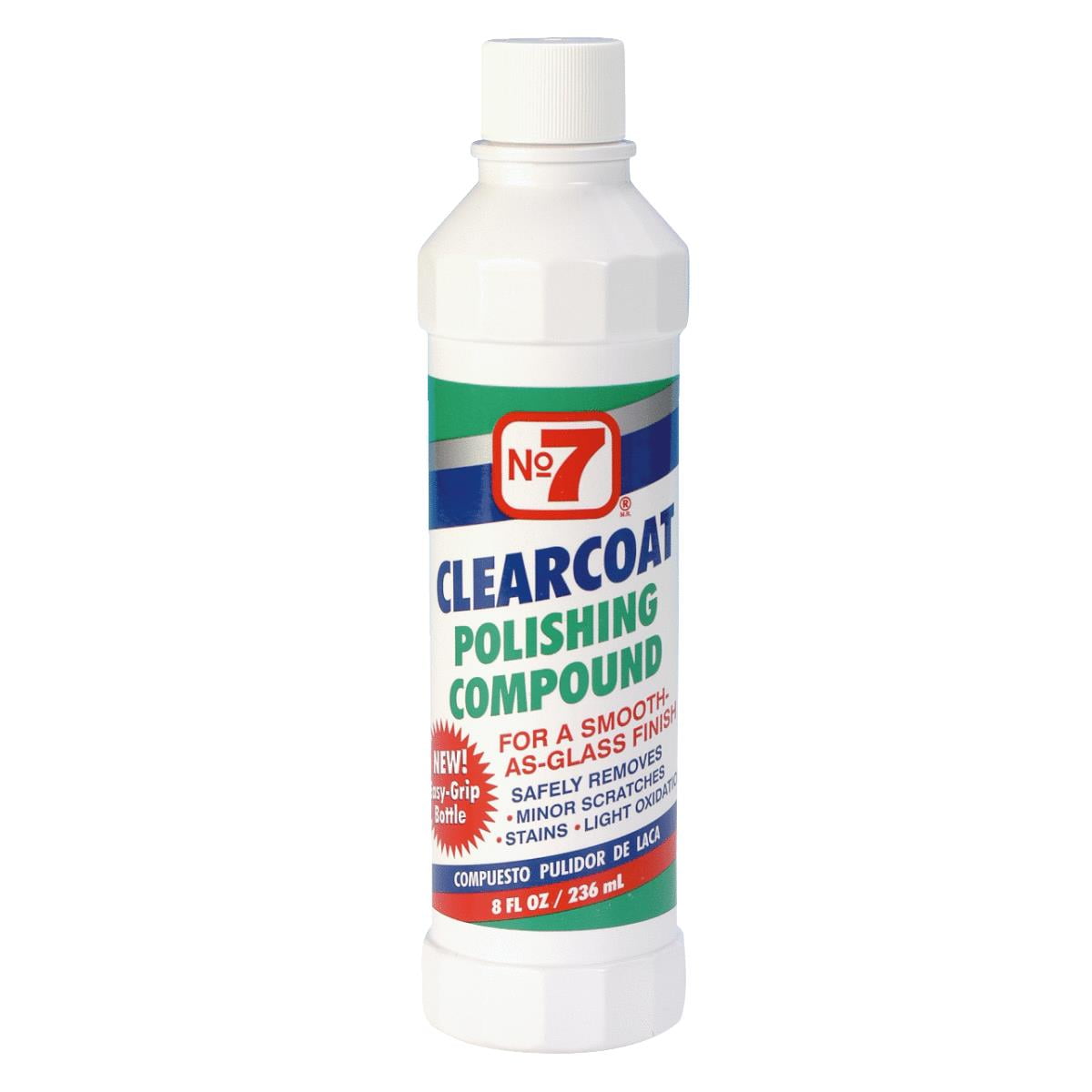 NO. 7, 8 oz Liquid Clear Polishing Compound 06610