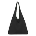 thumbnail image 1 of YOUSNH Sac à Main Rétro Tricoté Portable Printemps/été pour Femmes, Sac à Bandoulière Noir, 1 of 4