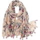 thumbnail image 1 of Bufanda bohemia para mujer, ligera, con estampado floral, chal con flecos, moda otoño-invierno, 1 of 5