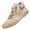Beige, variant on Men's Running Shoes Comfortable Hight Toe Casual Sport Shoes Wate𝗋proof S𝗅ip On B𝗈𝗈𝑡𝑠 with Elastic La𝖼e Up, Lightweight Soft Sole Sneakers for Outdoor Walking and Driving
