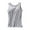 Gray, variant on Kureaily Women's Sports Bra Tank Top Seamless Built In Cup Yoga Camisole Comfortable Stretchy Workout Casual Wear Tank Tops for Women