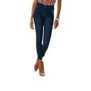 Women's High Waisted Pants Skinny Jeans ,Size 2-14