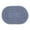 Stonewash Blue, variant on Stonewash Blue Large Oval Crochet Bath Mat