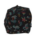 thumbnail image 4 of Pofeuu Hawaiian Style Print Beanie Hat for Men and Women Winter Warm Hats Knit Slouchy Thick Skull Cap, 4 of 7