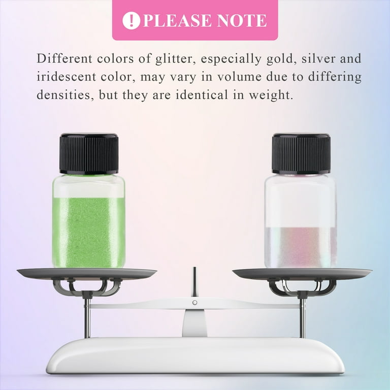 NiHome Edible Food-Grade Glimmer Powder Glitter Luster Dust Metallic Food Decorating Sprinkle Glimmery Dust for Wine Beverage Cake Candy Dessert Bakery Restaurant Vegan (0.18oz/5g, Iridescent)