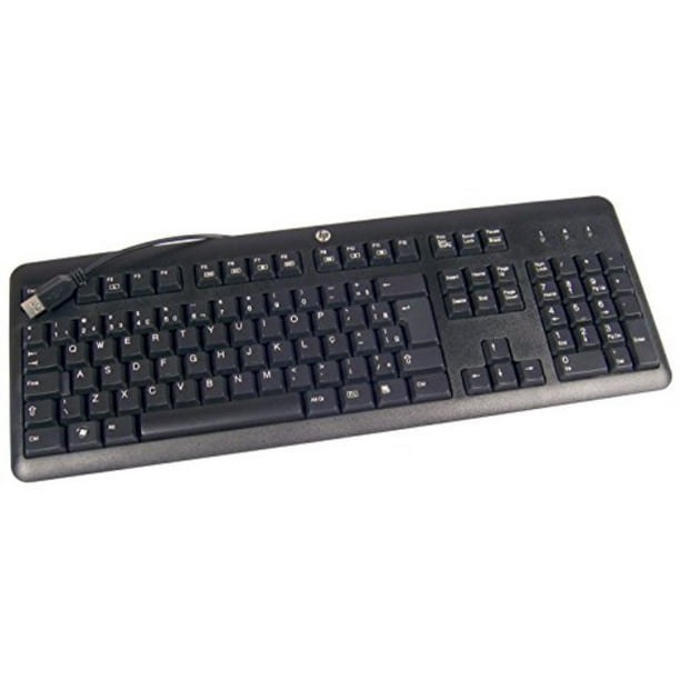 zitten Willen credit HP Brazillian KU-1156 WS USB Keyboard 674313-201 8300E-Elite 8300-Pro 4300  - Walmart.com