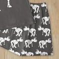 thumbnail image 4 of Gubotare Pyjamas Garçons Manches Courtes Garçons Pyjamas Manches Courtes Enfants Pyjamas d'Été Enfants Pyjamas Taille 6-7 (Gris Foncé,6-7 Ans), 4 of 6