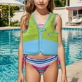 thumbnail image 2 of oqasdz Girls Swimwear Life Jacket For Beachwear Swimming Summer Outdoor Activities Relaxed Swim Vest For Kids Toddler Baby, 2 of 5