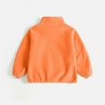 thumbnail image 4 of FAOWME Toddler Jacket Lightweight Hooded Warm Coats For Baby Boys Girls Orange 5-6 Years, 4 of 4