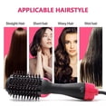 thumbnail image 3 of Hinzonek Hair Dryer Brush, Volumizer Hot Air Brush, Blow Dryer Brush, 4 in 1 One Step Hair Dryer & Styler with Negative Ion for Drying, Hot Air Hair Straightener Brush, 3 of 12