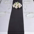 thumbnail image 3 of Efavormart 12"x108" Black Shimmer Sequin Dots Polyester Table Runner, Wrinkle Free Sparkle Glitter Table Runner, 3 of 9