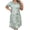 Green, variant on Stamzod Womens Nightgown Plus Size Sleepwear Short Sleeve Sleep Shirt Casual Nightshirt Light Blue XXXXL