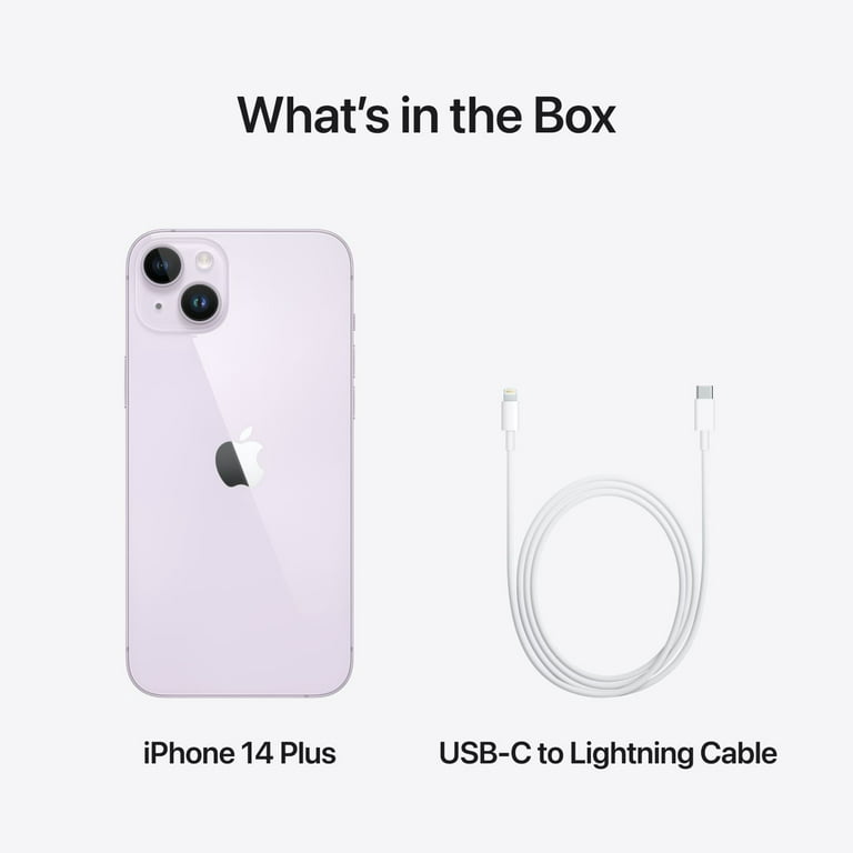 Apple iPhone 14 Plus 128GB Purple (Verizon) MQ3U3LL/A - Best Buy