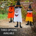 thumbnail image 4 of In the Breeze 5177 - 3D Pumpkin Cone Windsock - Outdoor Halloween Décor, 4 of 5