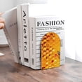 thumbnail image 6 of Sikiie Bees on Hive Honeycomb Bookends 1 Pair, Wood Bookends for Shelves, Book Ends for Shelves, Book Shelf Holder for Home Office, 6 of 7