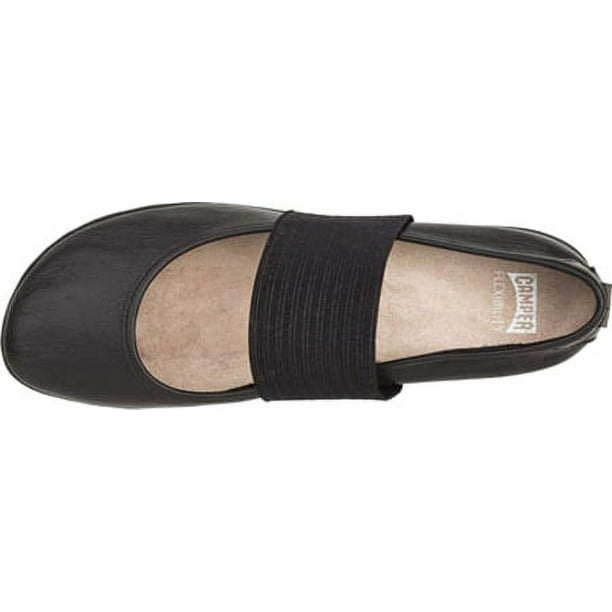 Women's Camper Right Nina Mary Jane Black Leather 36 M - Walmart