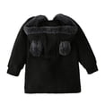 thumbnail image 2 of WIBACKER 1-6T Baby Boys Fleece Jacket Kid Girls Zip Up Hoodies Fall Winter Bear Ear Coats Toddler Outerwear, 2 of 9