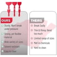 thumbnail image 5 of Bates- Putty Knife, 6 Pack, Plastic Paint Scraper, Plastic Scraper, Plastic Putty Knife, Putty Knife Set, Plastic Spreader, Spackle Tool, Plastic Putty Knife Scraper, Scraper Tool, Putty Scraper, 5 of 5