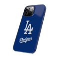 thumbnail image 3 of iPhone Slim Case Dodgers Logo Los Angeles American Baseball Blue, 3 of 6