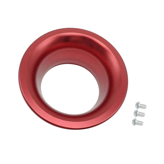 S SERENABLE Motorcycle 63mm Carburetor Repair Air Cup Connector Replacement Rust Resistant - Red