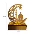 thumbnail image 2 of Adorno De Luz Nocturna Ramadan LED Lámpara de dormitorio Creative Chic Moon Star Decor Lightings para Eid Al Fitr, 2 of 5