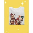 thumbnail image 3 of Colorful Floral Butterfly Sweatshirt Womens -Smartprints Designs, Female Casual Fit, 3 of 4