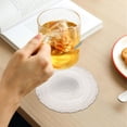 thumbnail image 5 of Tiezhimi Round Placemats, Woven Placemats Lace Cotton Yarn Non, Braided Table Mats for Dining Table Heat Resistant Non-Slip Circle Place Mats, Desktop Protective Mat, 5 of 6